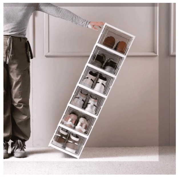👟🧹 Organizador de zapatos de 6 pisos