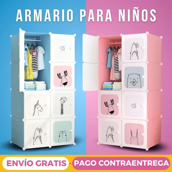 🚪🧸 Armario Infantil 2 Colunas